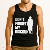 DonT Forget My Discount Grandmother Senior Old People Tank Top thumb 3