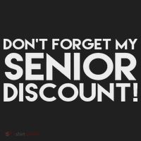 Don't Forget My Senior Discount Women's Sweatshirt thumb 2