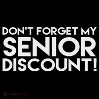 Don't Forget My Senior Discount Women's Tank Top thumb 5
