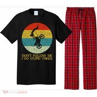 Dont Follow Me I Do Stupid Things Pajama Set thumb 0