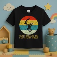 Dont Follow Me I Do Stupid Things Toddler T-Shirt thumb 3