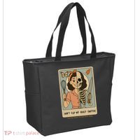 Don't Flip My Crazy Switch Just Say Thank You & Move Along Tote Bag thumb 2