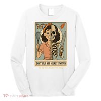 Don't Flip My Crazy Switch Just Say Thank You & Move Along Long Sleeve Shirt thumb 0