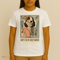 Don't Flip My Crazy Switch Just Say Thank You & Move Along T-Shirt thumb 4