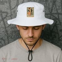 Don't Flip My Crazy Switch Just Say Thank You & Move Along Bucket Hat thumb 2