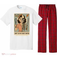 Don't Flip My Crazy Switch Just Say Thank You & Move Along Pajama Set thumb 0