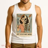 Don't Flip My Crazy Switch Just Say Thank You & Move Along Tank Top thumb 3