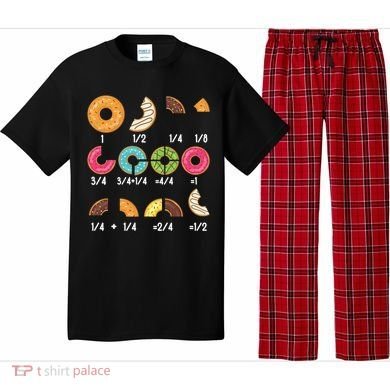 Donut Fraction Math Teachers Back To School Educational Gift Pajama Set