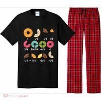 Donut Fraction Math Teachers Back To School Educational Gift Pajama Set thumb 0