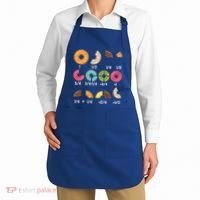 Donut Fraction Math Teachers Back To School Educational Gift Apron thumb 2