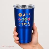 Donut Fraction Math Teachers Back To School Educational Gift Tumbler thumb 2