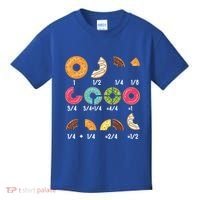 Donut Fraction Math Teachers Back To School Educational Gift Kids T-Shirt thumb 0