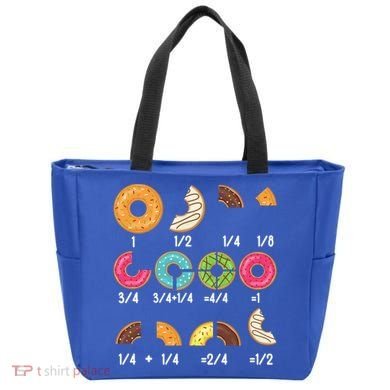 Donut Fraction Math Teachers Back To School Educational Gift Tote Bag