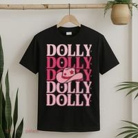 Dolly First Name Girl Vintage Style 70s Retro T-Shirt thumb 2