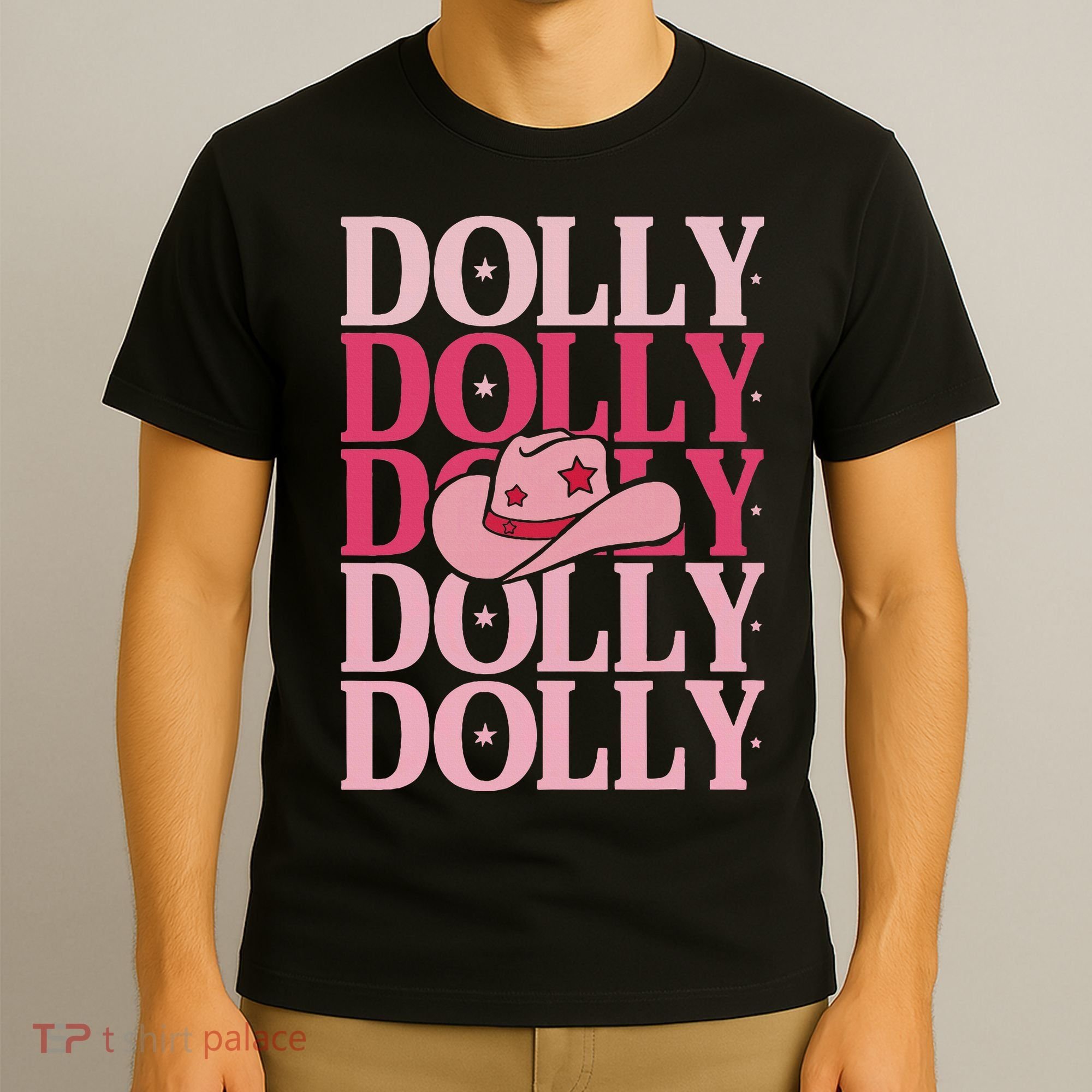 Dolly First Name Girl Vintage Style 70s Retro T-Shirt