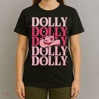 Dolly First Name Girl Vintage Style 70s Retro T-Shirt thumb 4