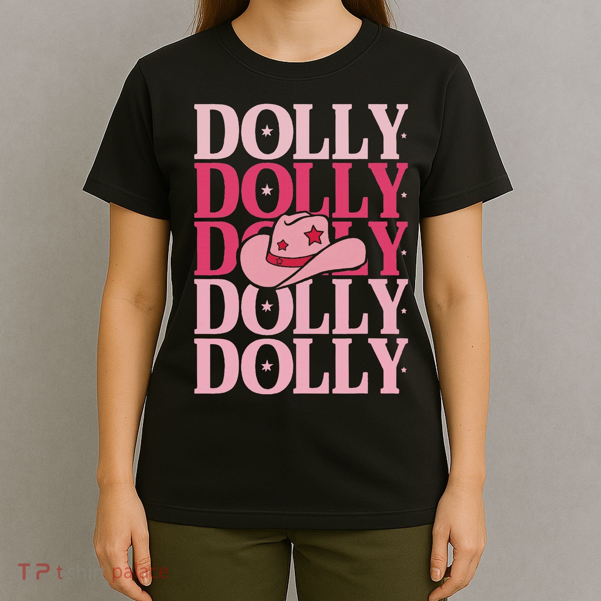 Dolly First Name Girl Vintage Style 70s Retro T-Shirt