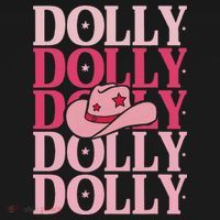 Dolly First Name Girl Vintage Style 70s Retro T-Shirt thumb 7
