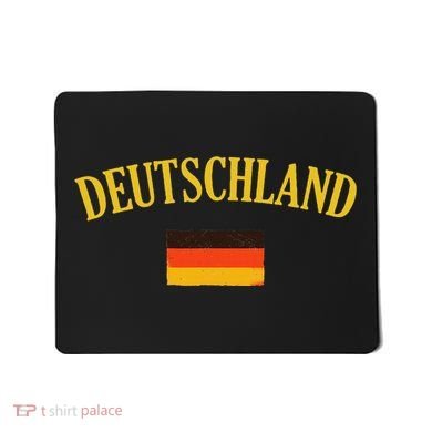 Deutschland Flag Of Germany Flag Mousepad