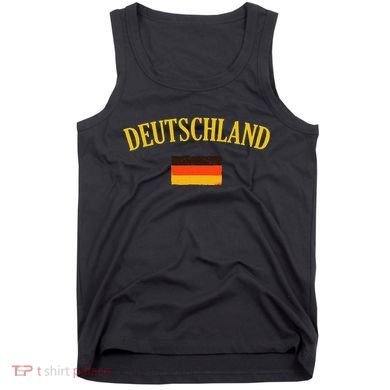 Deutschland Flag Of Germany Flag Tank Top