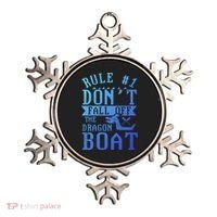 Dont Fall Off Dragon Boat Racing Lover Boats Racer Boating Great Gift Ornament thumb 0