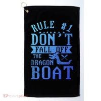 Dont Fall Off Dragon Boat Racing Lover Boats Racer Boating Great Gift Golf Towel thumb 0