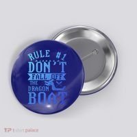 Dont Fall Off Dragon Boat Racing Lover Boats Racer Boating Great Gift Button thumb 0