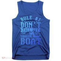Dont Fall Off Dragon Boat Racing Lover Boats Racer Boating Great Gift Tank Top thumb 0