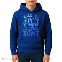 Dont Fall Off Dragon Boat Racing Lover Boats Racer Boating Great Gift Kids Hoodie thumb 4