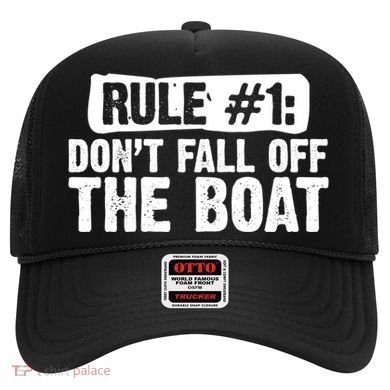 Dont Fall Off The Boat Cruise Sailing Captains Gift Hat