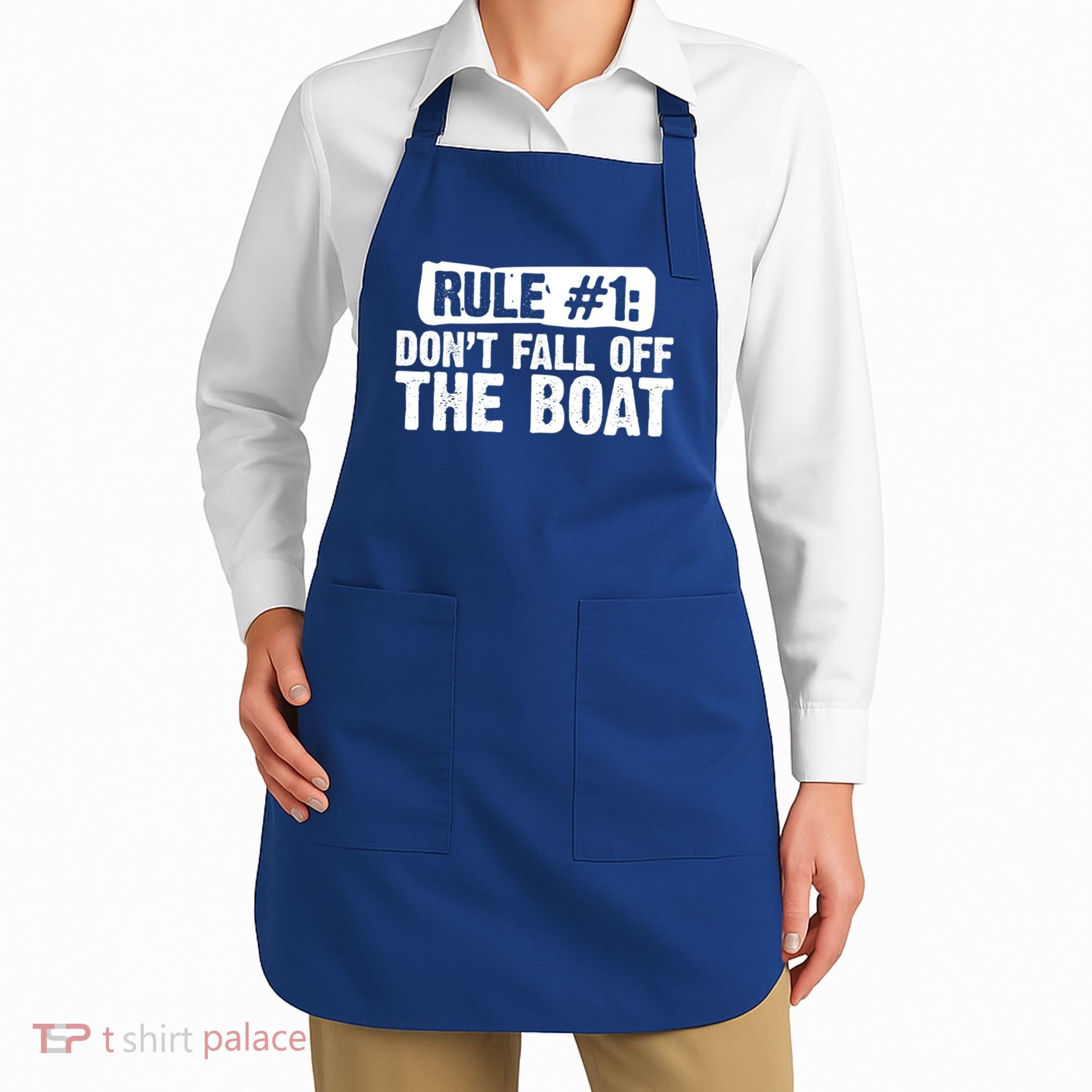 Dont Fall Off The Boat Cruise Sailing Captains Gift Apron