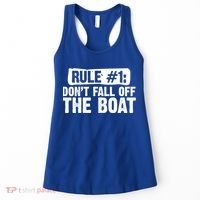 Dont Fall Off The Boat Cruise Sailing Captains Gift Women's Tank Top thumb 0