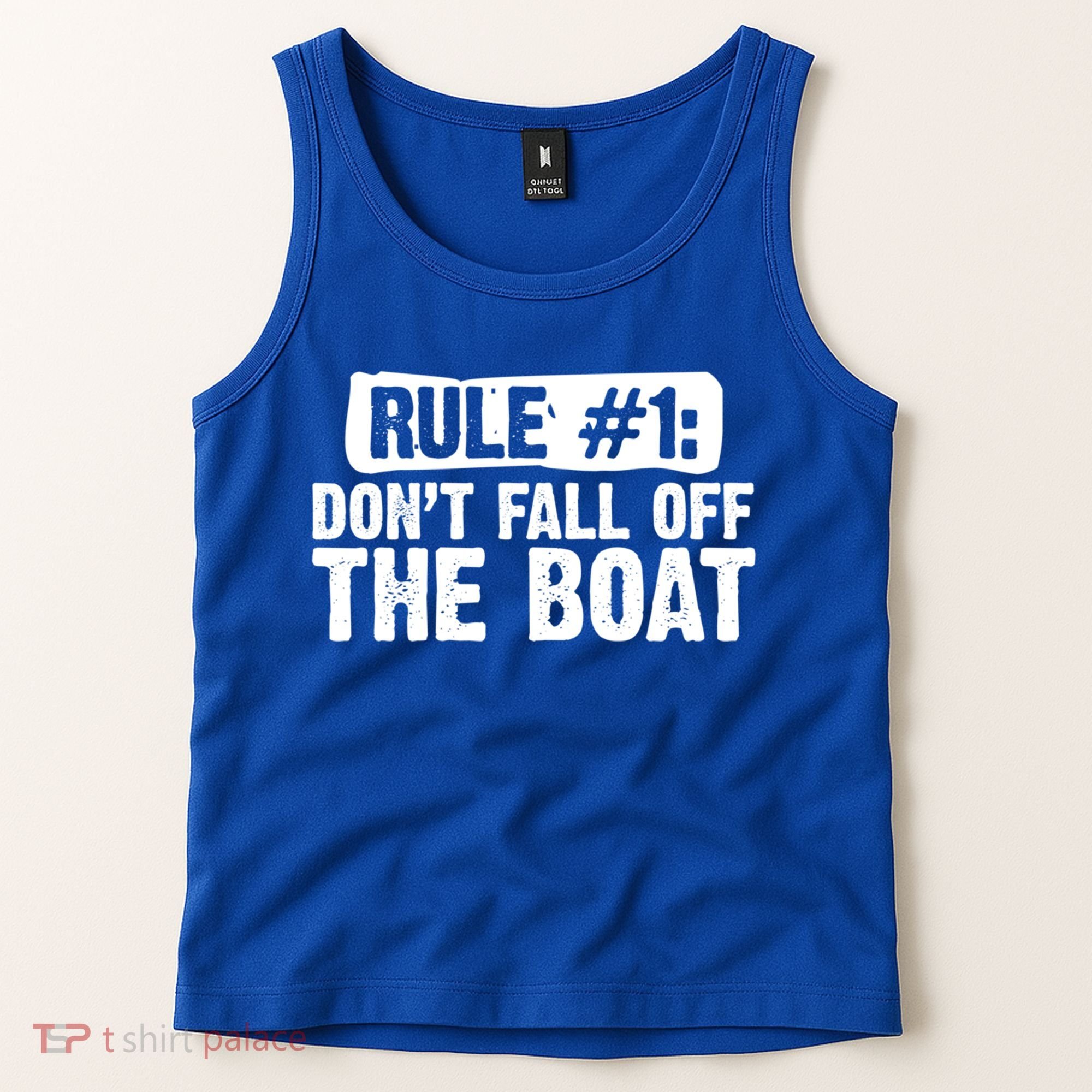 Dont Fall Off The Boat Cruise Sailing Captains Gift Tank Top