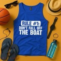 Dont Fall Off The Boat Cruise Sailing Captains Gift Tank Top thumb 4