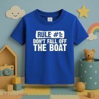 Dont Fall Off The Boat Cruise Sailing Captains Gift Toddler T-Shirt thumb 3