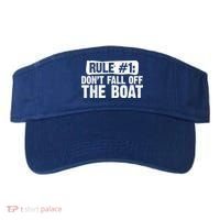 Dont Fall Off The Boat Cruise Sailing Captains Gift Visor thumb 0