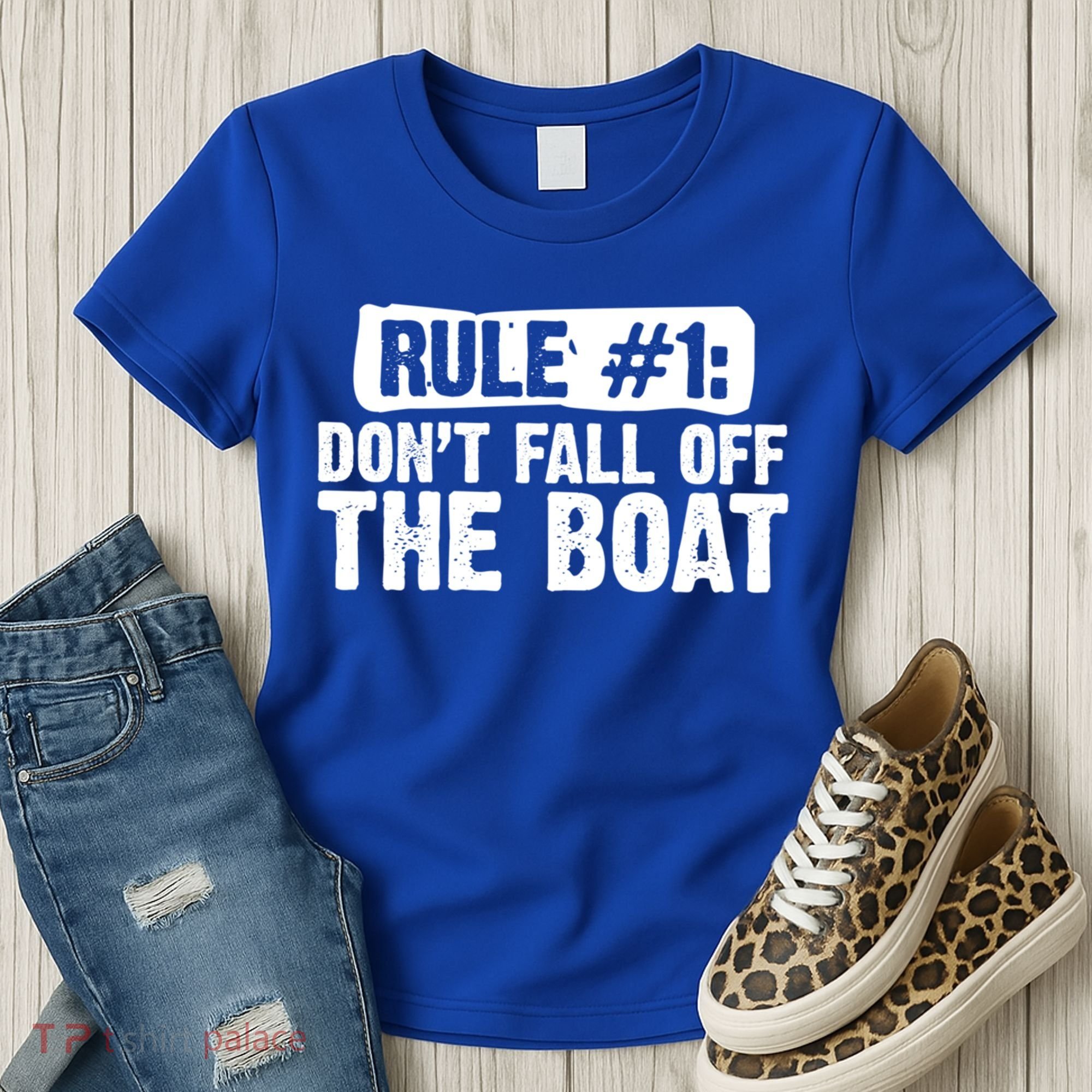 Dont Fall Off The Boat Cruise Sailing Captains Gift Women's T-Shirt