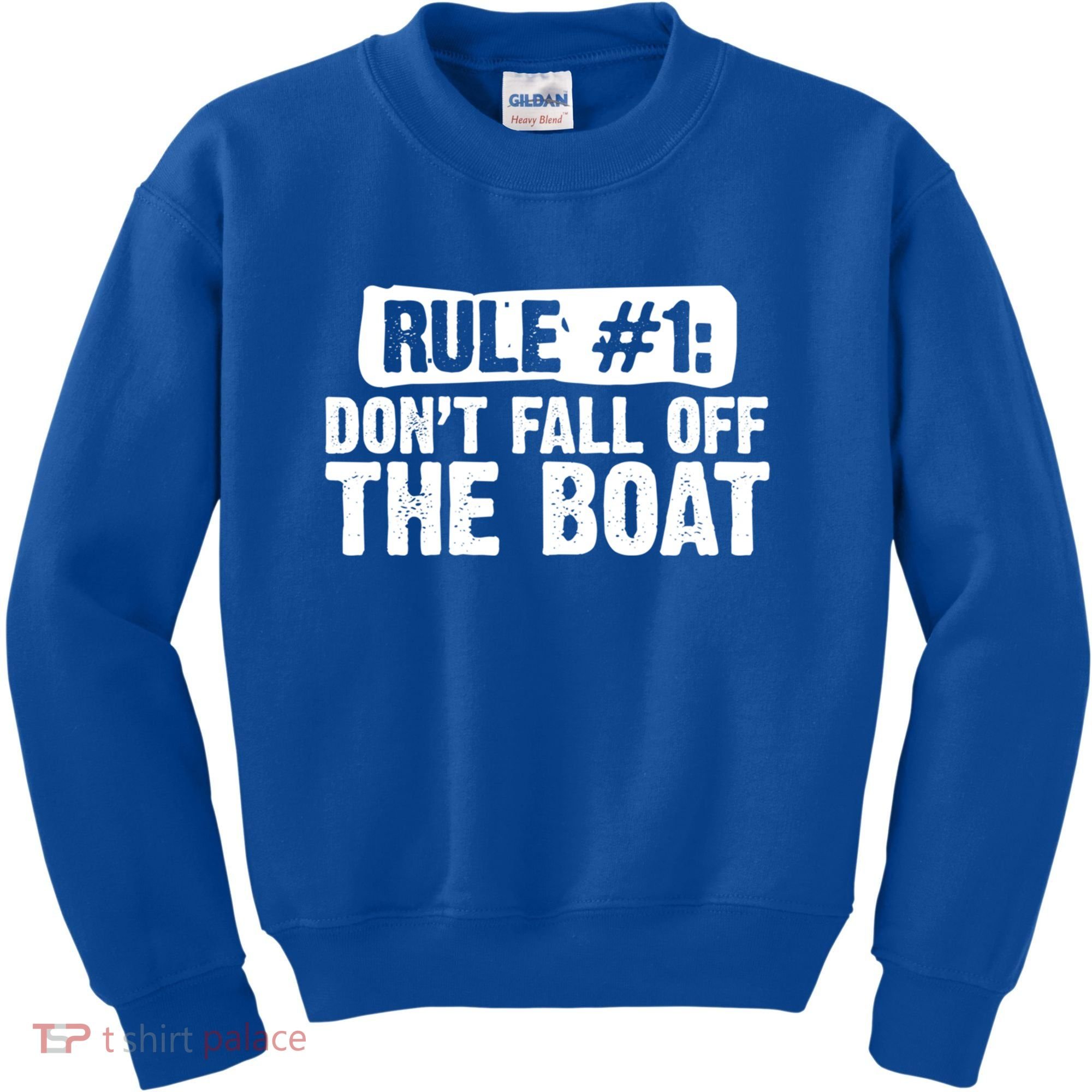Dont Fall Off The Boat Cruise Sailing Captains Gift Kids Sweatshirt
