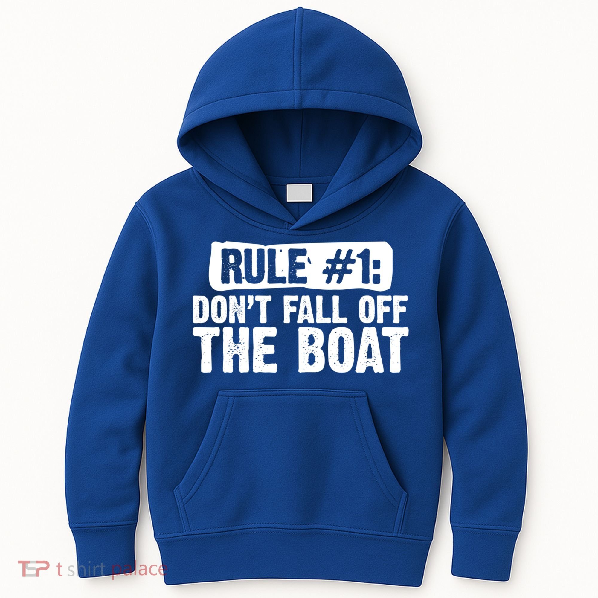 Dont Fall Off The Boat Cruise Sailing Captains Gift Kids Hoodie