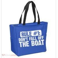 Dont Fall Off The Boat Cruise Sailing Captains Gift Tote Bag thumb 2