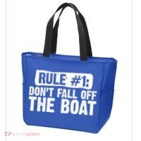 Dont Fall Off The Boat Cruise Sailing Captains Gift Tote Bag thumb 3