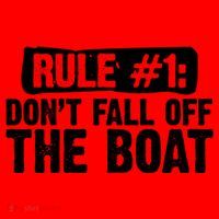 Dont Fall Off The Boat Cruise Sailing Captains Gift Santa Hat thumb 1