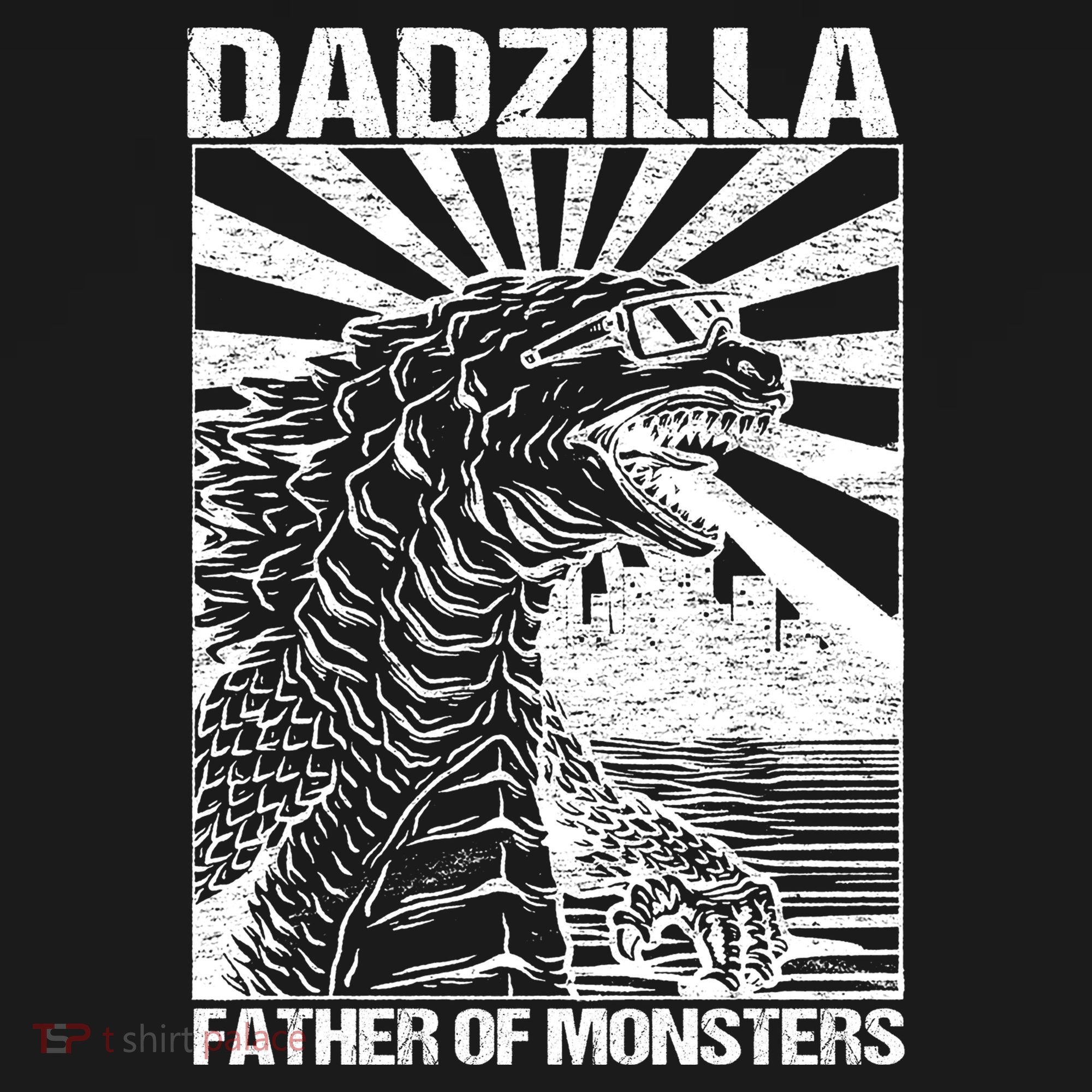 Dadzilla Father Of Monsters Coaster