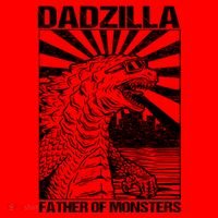 Dadzilla Father Of Monsters Santa Hat thumb 1