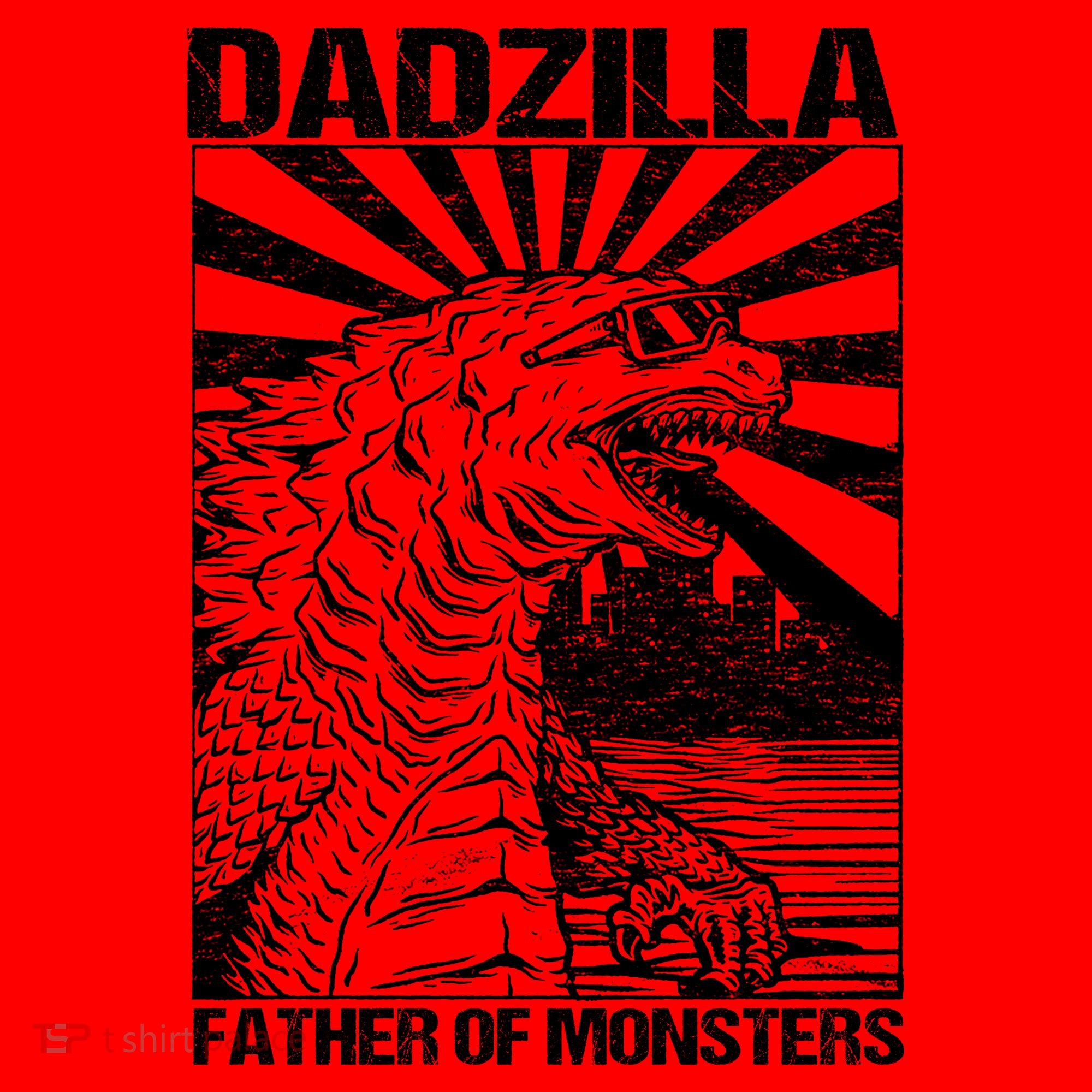 Dadzilla Father Of Monsters Santa Hat