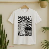 Dadzilla Father Of Monsters T-Shirt thumb 2
