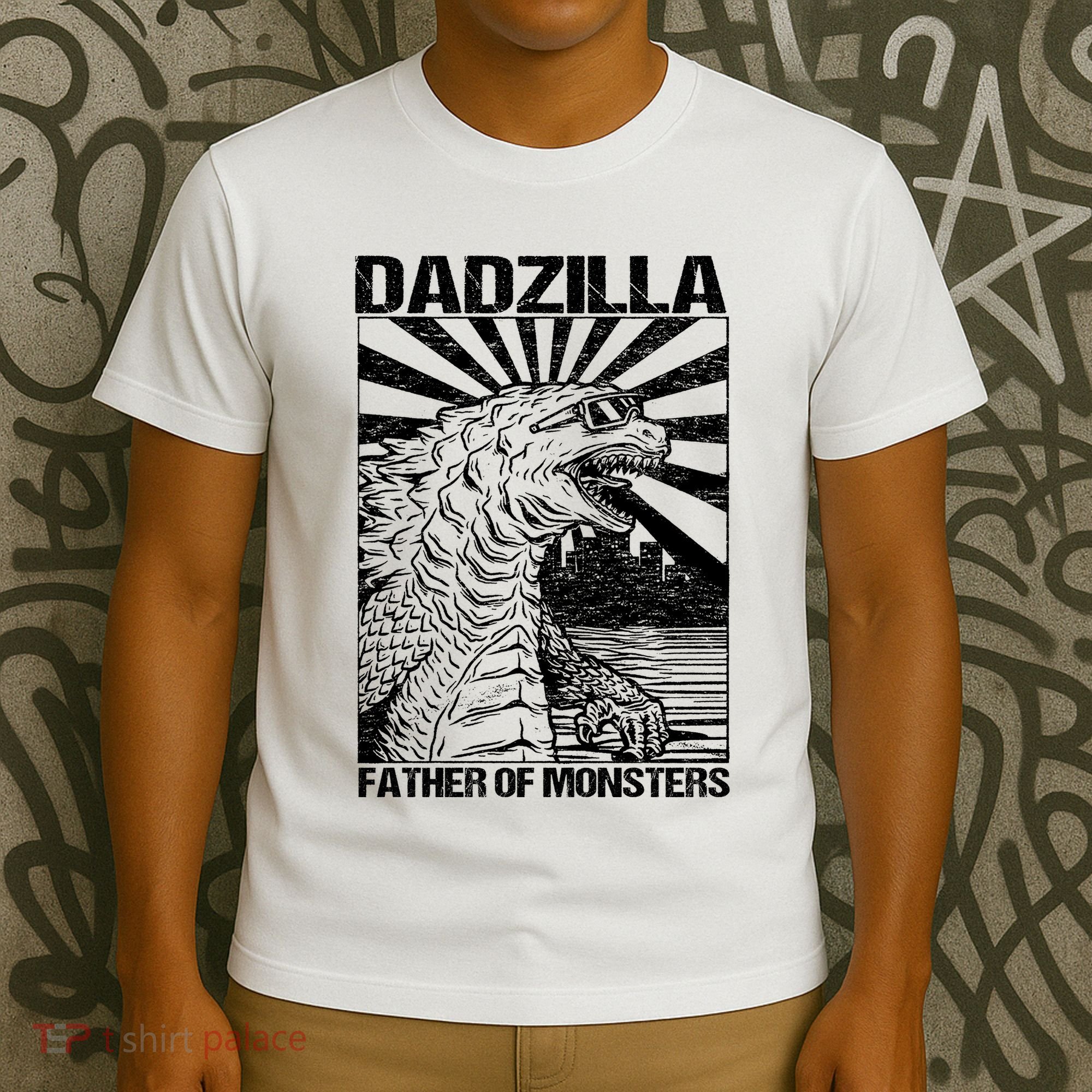 Dadzilla Father Of Monsters T-Shirt