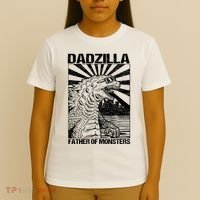 Dadzilla Father Of Monsters T-Shirt thumb 4