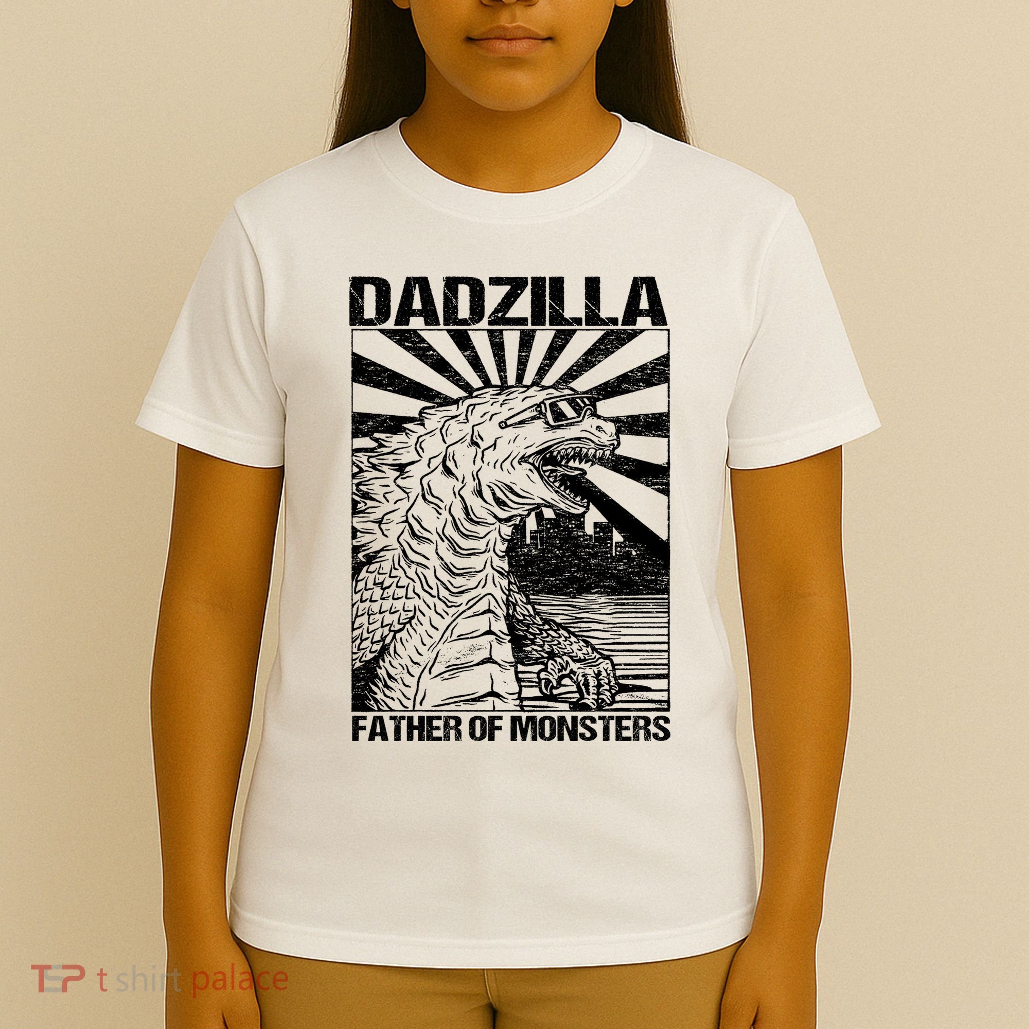 Dadzilla Father Of Monsters T-Shirt
