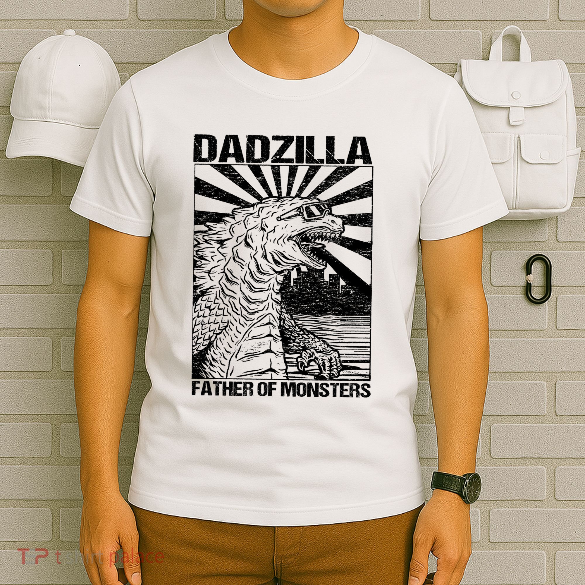 Dadzilla Father Of Monsters T-Shirt